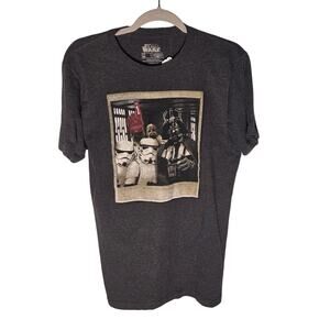 Star Wars Photobomb #1 Rebels Black T-Shirt Medium